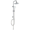 Colonna Doccia Con Soffione E Doccetta Lx-4001 Cromo