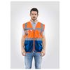 Gilet Alta Visibilit Arancio/Blu Tg. Xl