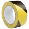 Nastro Segnaletico 50Mmx33M Adesivo Giallo Nero - 12 Pz