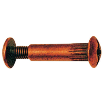 Giunzione Mobili Acciaio Bronz. 8X30 Mm Vite 15 - 250 Pz