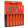 Set 6 Sgorbie Per Legno Iridium