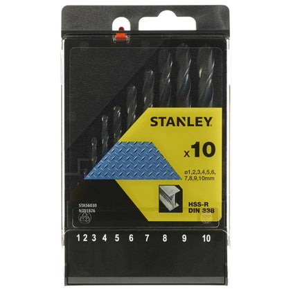 Piranha Stanley Sta56030 (X56030) Cassetta 10 Punte Hss