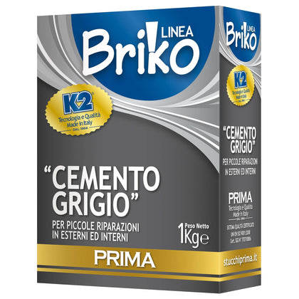 Linea Briko Cemento Grigio Da 1 Kg - 12 Pz