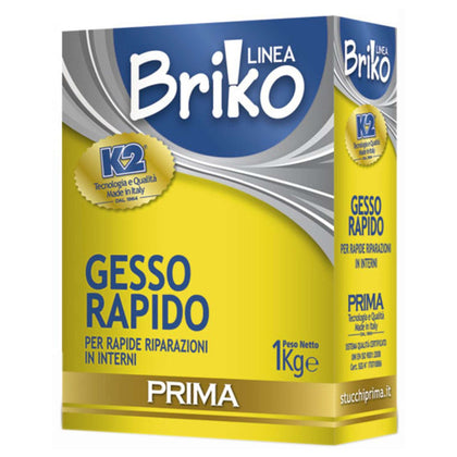 Linea Briko Gesso Rapido Da 1 Kg - 12 Pz