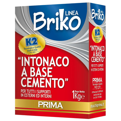 Linea Briko Intonaco Per Esterno Da 1 Kg - 12 Pz