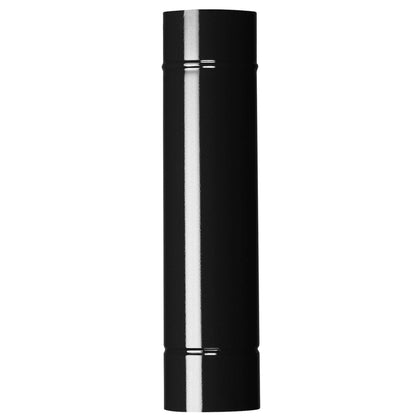 Tubo Per Stufa H 50 Cm D 12 Cm Nero - 12 Pz