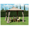 Gazebo In Acciaio Eden 300X300 Cm Yf-3290