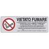 Etichetta Adesiva 150X50 Vietato Fumare - 10 Pz