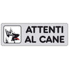 Etichetta Adesiva 150X50 Attenti Al Cane - 10 Pz