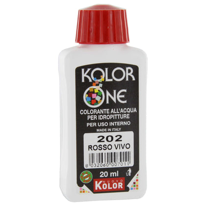 Colorante Kolor One Ml.20 N.202 Rosso Vivo - 12 Pz