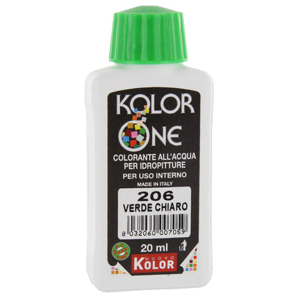 Colorante Kolor One Ml.20 N.206 Verde Chiaro - 12 Pz