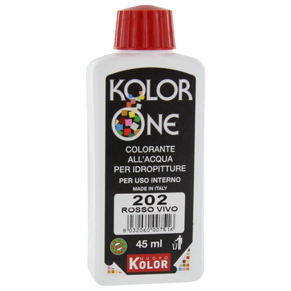 Colorante Kolor One Ml.45 N.202 Rosso Vivo - 12 Pz