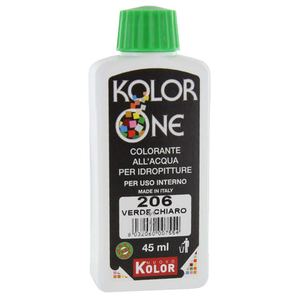 Colorante Kolor One Ml.45 N.206 Verde Chiaro - 12 Pz