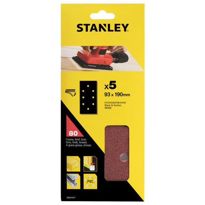 Piranha Stanley Sta31517 (X31517) 5 Fogli Vel. B+D 93X190 Gr.80