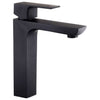 Serie Elegant Gruppo Lavabo Miscelatore Nero Opaco