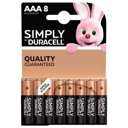 Duracell Simply Alcalina M/Stil Bl.8Pz.Mn2400 - 10 Bl