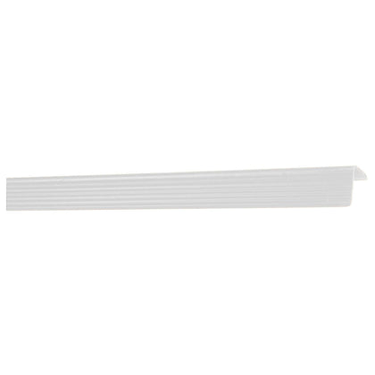 Paraspigolo 25X25 Plastica 170 Cm Bianco - 50 Pz