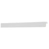 Paraspigolo 25X25 Plastica 300 Cm Bianco - 50 Pz