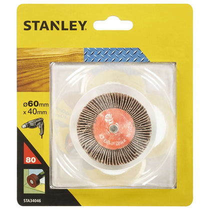 Piranha Stanley Sta34046 (X34046) Mola A Lamelle 60X40 Gr.80