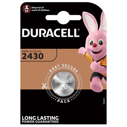 Duracell Batteria A Bottone Cr2430 Bl.1Pz. - 10 Bl