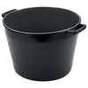 Cassa Tonda Per Macerie 40 L 47X33 Cm Nero - 5 Pz