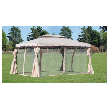 Set 4 Teli Moschiera Per Gazebo Adventure 3X4 M