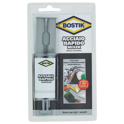 Bostik Acciaio Rapido Mixer 24 Ml - 12 Pz