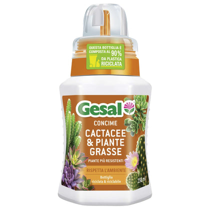 Gesal Concime Piante Grasse 250 Ml - 12 Pz