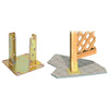 Supporto Ancor. 4 Fori Acc. Trop Art.800 60X 60 - 4 Pz