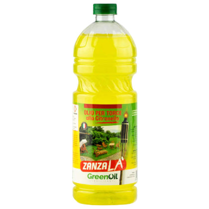 Olio Citronella Per Fiaccole Lt. 1(Uso Esterno) - 12 Pz