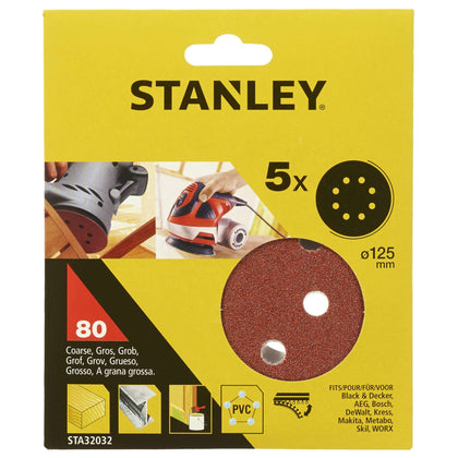 Piranha Stanley Sta32032 (X32032) 5 Dischi Vel. Rot Orb. 125 Gr.80