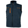 U-Power Gilet Saturn Blue/Arancio Tg. M