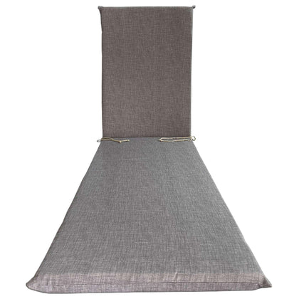 Cuscino Garden Grigio Lettino H.4,5 Cm.180X60 - 2 Pz