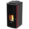 Stufa Pellet 17 Kw King 17Dd Idro Bordeaux