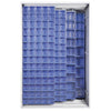 Armadio 3 Pannelli Scorrevoli Cristal Box 224 Cass. Blu