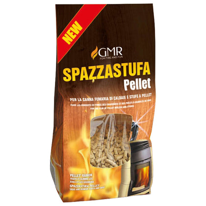 Pulitore Spazzastufa Pellet 1,5 Kg - 12 Pz