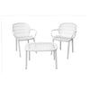 Set Balcony Pz.3 Mod. Positano Bianco