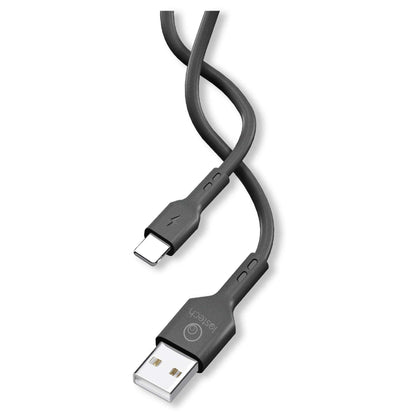 Cavo Usb Flessibile Nero 1M Lightning