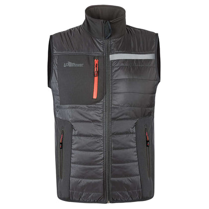 U-Power Gilet Wall Grigio Tg. L