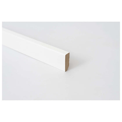 Battiscopa 40X14 Mm Mdf 240 Cm Bianco - 10 Pz