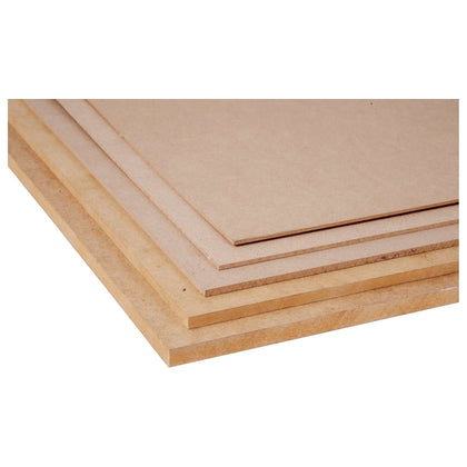 Pannello Mdf Grezzo Mm.610X610X10