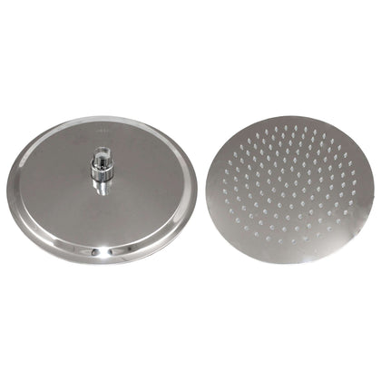 Soffione Doccia Inox Tondo Diam. Cm.25