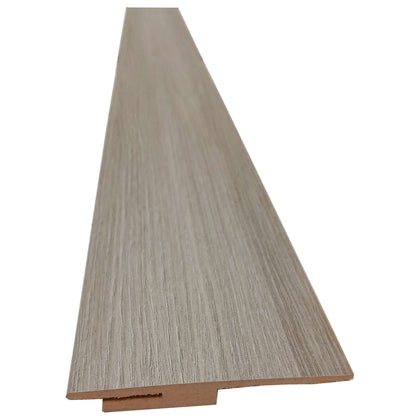 Battiscopa Bussola Singola Mdf Rovere Grigio H.2150 Sp.12