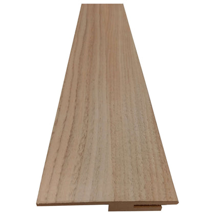 Battiscopa Bussola Singola Mdf Rovere Sbiancato H.2150 Sp.12
