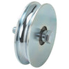 Ruota Per Cancello G. Tonda 20 Con Bullone 2 Cuscinetti Mm 100 - 6 Pz