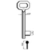 Chiavi Silca Patent 5011 Passepartout Media Bronz - 5 Pz