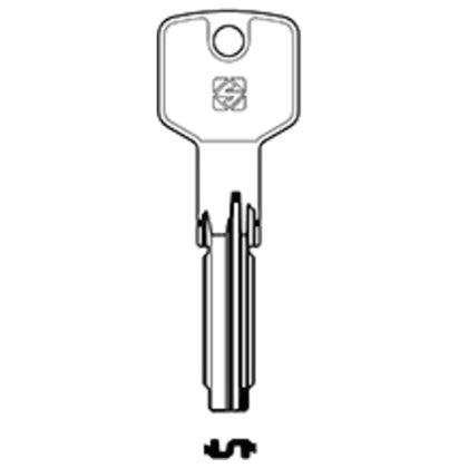 Chiavi Silca Punzonate Cs176 Olc (W63) - 5 Pz