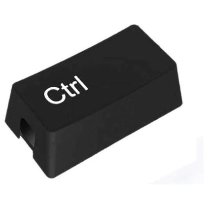 Scatola Nascondi E Organizza Cavi - Tasto Ctrl - Nera