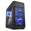 Case V1000 Window Micro Atx No Alimentatore - Nero