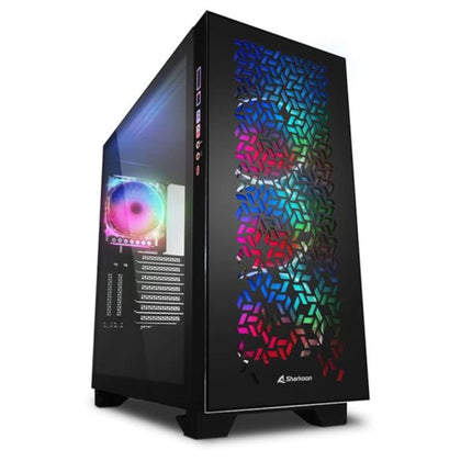 Case Gaming Elite Shark Ca300H Rgb Atx No Alimentatore